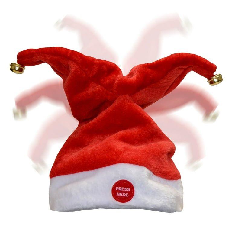 Singing christmas clearance hat