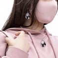 thumbnail image 4 of WIRESTER Stainless Steel Black White Tuxedo Cat Teardrop-Shaped Earring Necklace Jewelry Set for Women Valentines Day Gifts, 4 of 6