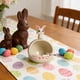 thumbnail image 5 of Cenicero de cerámica para conejitos de Pascua | Regalo decorativo mono para conejitos • Cerámica vidriada con meñique y blanco • Decoración interior exterior para primavera • Accesorio para ahumar, 5 of 6