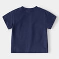 thumbnail image 5 of NIEWTR Boys shirts Tees Kids Tshirt Youth Short Sleeve Summer Crewneck Tops（Navy,5-6 Years), 5 of 5