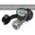 thumbnail image 3 of Propane Tank Level Gauge & LP Gas Meter - Color-Coded Universal Indicator for BBQ, RV, Heater, 3 of 5
