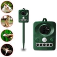 thumbnail image 4 of Solar Ultrasonic Bird Repellent, Waterproof Design, Built-in Battery, Grass Green, Outdoor Use, 4 of 4