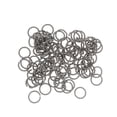 thumbnail image 1 of OUNONA 100Pcs Silver Twisted Jump Rings for Jewelry Making Connectors Christmas, 1 of 5