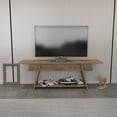 thumbnail image 2 of Lanca Modern Design 59'' TV Stand Console Table for Livingroom, Bedroom, Playroom accomodate up to 65'' TVs Walnut, 2 of 7