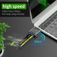 thumbnail image 2 of M2 SSD Case M.2 a USB3.0 Gen 1 SATA NGFF Caja de caja de disco duro (sin carcasa, 2 of 7