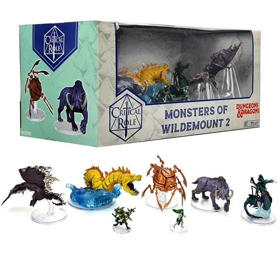 Critical Role: Monsters of Wildemount 2 - Box Set - 7 Figure Pre-Painted Miniatures, RPG