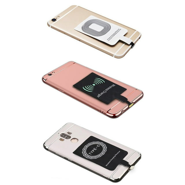 Universal Qi Wireless Charger Receiver Adapter Qi Fast Wireless Charger Receiver
