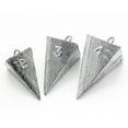 thumbnail image 2 of Stellar 5 Pack (4 Ounce) Pyramid Sinker Fishing Weights, 2 of 5