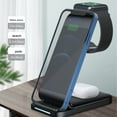 thumbnail image 4 of XGFHYJEH Charging Station, Wireless Charging Station, Charging Station for Multiple Devices, Wireless Charging, 15W 3 in 1 Charging Station, Wireless Charge, for Android, Iphone, Apple, Samsung, Ipad, 4 of 7