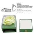 thumbnail image 4 of Box, Exquisite Flower  Case Multi Purpose Beautiful  for Earrings for Wedding ,Yellow,White,Blue,Green, 4 of 8