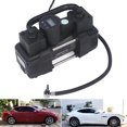 thumbnail image 1 of Automobile Tire Inflator, Rubber Foot Pad LED Lamp Lighting 100PSI 60L/MIN Overload Protector Dual Cylinder 12V Air Compressor Pump  for Crossover Vehicles, 1 of 7