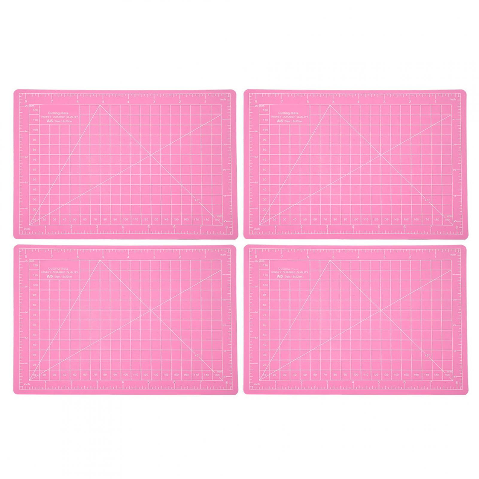 Pvc Pink Model Cut Pad 22 X 15Cm 8.7 X 5.9In Writing For Negative Film Cutting Cutting Mat Model Cutting Mat