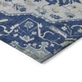 thumbnail image 4 of Addison Rugs Chantille Indoor/Outdoor Traditional Vintage Navy Washable Rectangle Rug, 3' x 5', 4 of 6