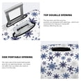 thumbnail image 3 of Fuzoiu blue Snowflake Prints Print Suitcase Cover,Washable Luggage Covers for Suitcase,Elastic Luggage Protector Cover,Scratch Resistant Travel Suitcase Covers-Medium, 3 of 7