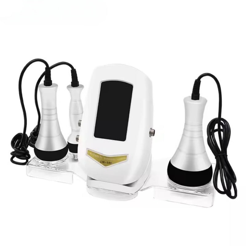 JIAYUE- Massage Gun with Heat and Cold, Deep Tissue Messager with 4Heads, Gifts