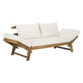 thumbnail image 4 of Safavieh Tandra Outdoor Contemporary Daybed w/ Pillow and Cushion, 4 of 11