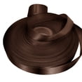thumbnail image 2 of Brown Single Face Satin Ribbon, 7/8" x 100 Yards by Gwen Studios, 2 of 4