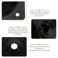 thumbnail image 4 of Miangastore Angled Slope Leg Mounting Plates Black 8Pcs 2.7X2.6X0.05In, 4 of 9