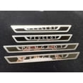 thumbnail image 1 of Juego de 4 protectores de umbral de puerta de acero para Peugeot 308 408 508 3008 2008 307, pedal de bienvenida de umbral de puerta ultrafino Rojo Verde, 1 of 5