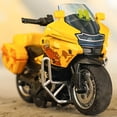 thumbnail image 1 of Motorcycle Toy Vehicle Electronic Kids Patrol With Flashing LED Lights Sound Effects, 1 of 5