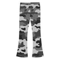 thumbnail image 4 of Fleece Lined Leggings Girls 14-16 Winter Warm Camo Flared Pants High Waisted Bell Bottom Thermal Pants, 5 Y, 4 of 6