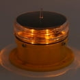 thumbnail image 4 of Luz De Baliza Solar, LED Amarillo 2.5 Nm Distancia Visible De 3.7V 2000mAh Batería Lámpara Lateral Solar Para Vehículos De Ingeniería, 4 of 7