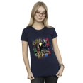 thumbnail image 2 of DC Comics T-Shirt Complet en Coton Noir Adam JSA pour Femmes, 2 of 4