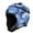 Light Blue Camouflage, variant on TUOYR New Kid Youth Lightweight Soft Padded Helmet Velcro Headgear for Football, Rugby, Lacrosse, Coverage with Thick Padding for Safe Head Protection During Training & Games, Ideal for Goalkeepers