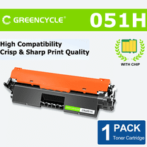greencycle High Yield CRG051H Toner Cartridge Replacement Compatible for CANON 051H Black Toner Cartridge ImageCLASS MF264dw MF267dw MF269dw MF266dn MF263dn LBP162dw LBP161dn Printer (1PCS)