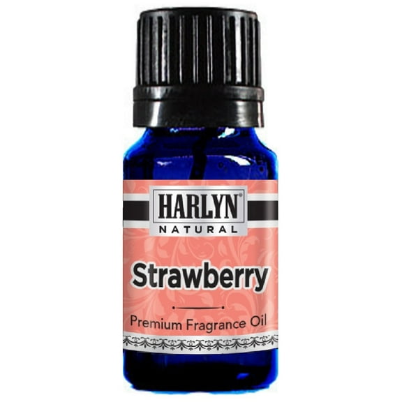 Strawberry Fragrance Oil - Premium Grade Scented Perfume Oil 10 mL by Harlyn Made in USA