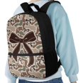thumbnail image 4 of Yuyamidu Bow Camo Kids Backpack Ages 4-6 Elementary School Bookbag for Girls Backpacks Junior Students Schoolbag Kids Youth Shoulder Bag for School, 4 of 6