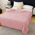 thumbnail image 5 of Linnome 59x79 Inch Fluffy Fleece Throw Blanket for Air Conditioner Bed Cover Sofa Warm Soft Lightweight Home Comfort, 5 of 6