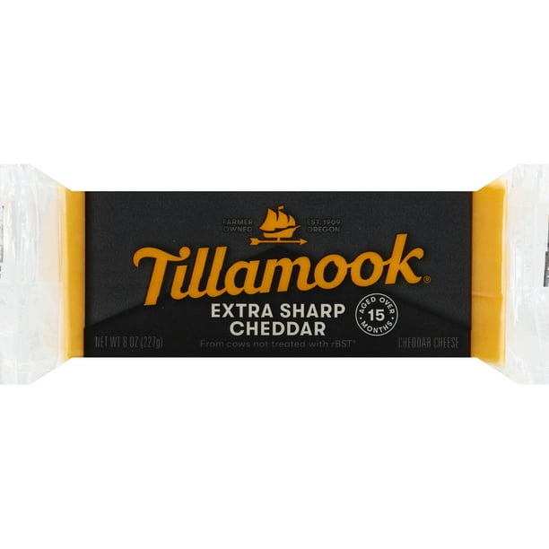 Tillamook Extra Sharp Cheddar Cheese Loaf, 8oz
