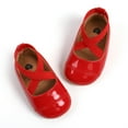 thumbnail image 3 of nvzhuang Infant Baby Girls Princess Shoes, Cute Bowknot  Adorable Wedding Dress Shoes, 3 of 7