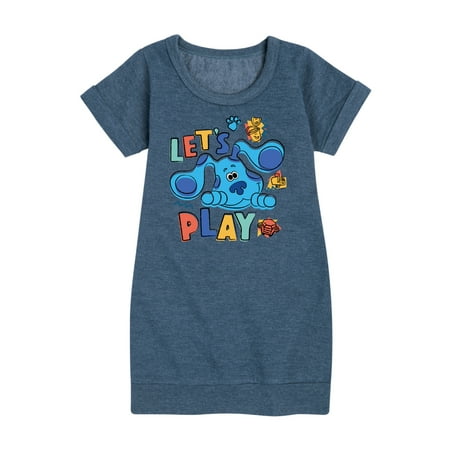 

Blue s Clues & You! - Let s Play - Toddler & Youth Girls Fleece Dress