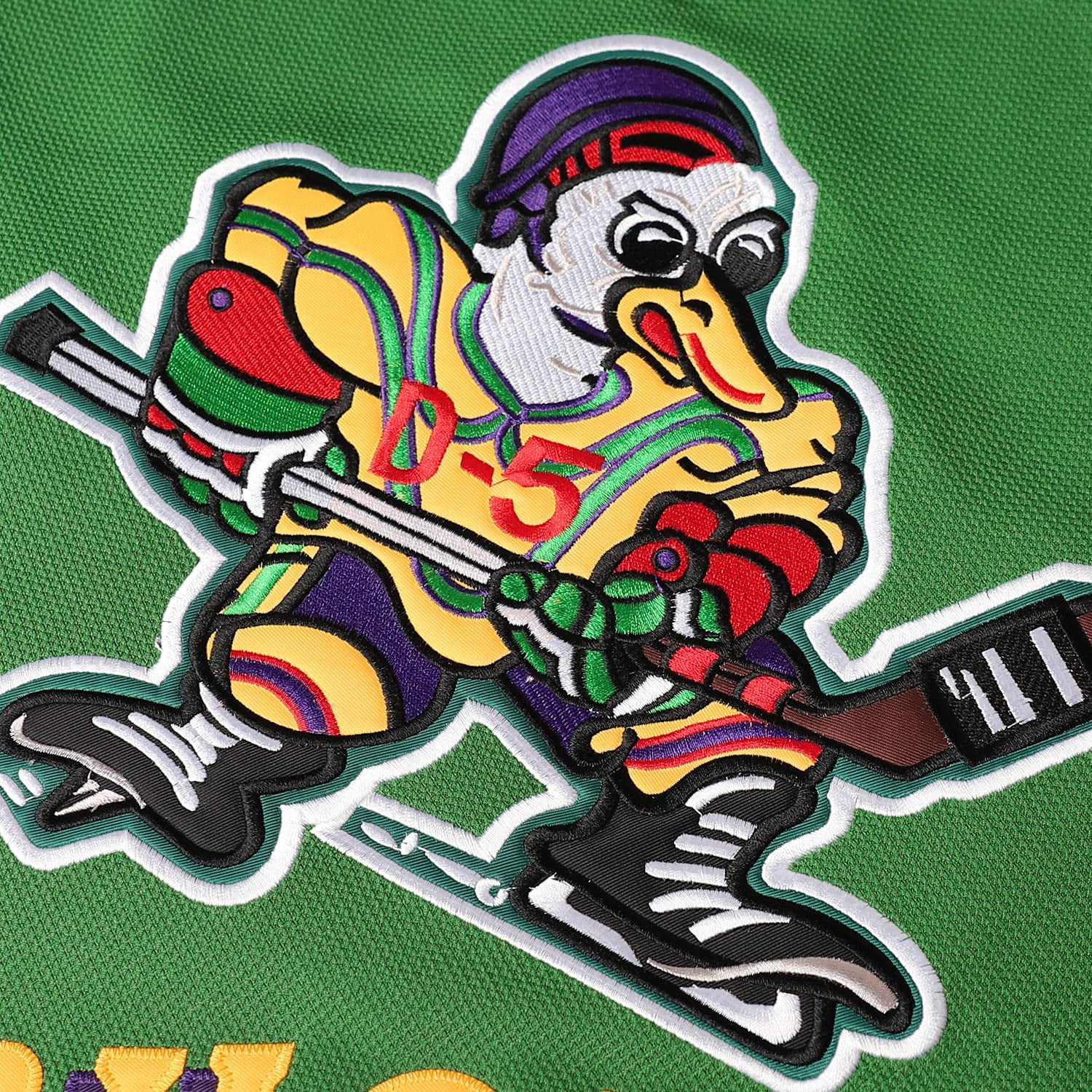 COZOK The Mighty Ducks Movie Ice Hockey Jersey 96#Conway Stitched White Long Sleeve