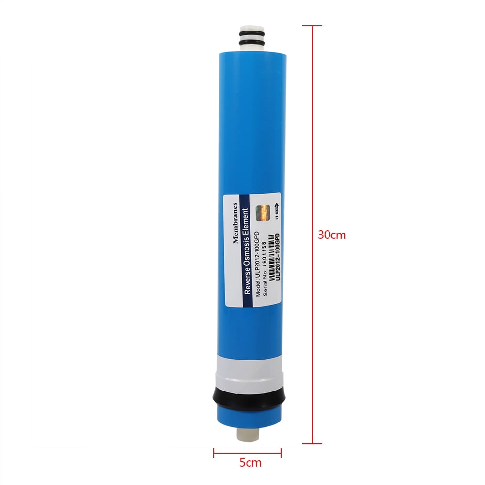 High Purity Reverse Osmosis Membrane Systems Aquarium Water Filter RO 100 GPD US 