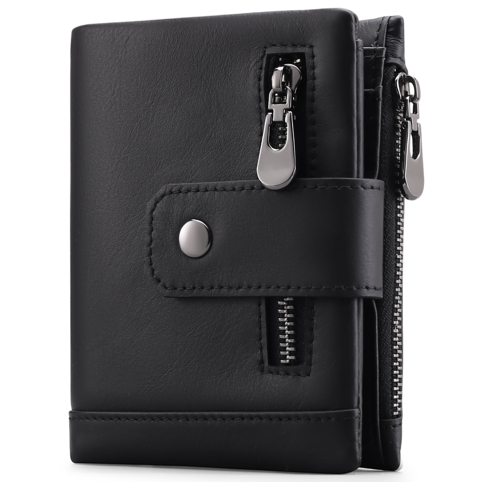 Sendefn Men's Bifold Wallet with RFID Blocking, Genuine Leather Wallet