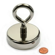 CMS Magnetics® 405lbs 2.95"x0.71" Neodymium Cup Magnet With Eyebolt