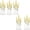 5pcs, variant on Gaderth 5 Arm Acrylic Candelabra Centerpieces, Tall Clear Candle Holder, Christmas Centerpieces for Tables, Candlesticks Holder for Wedding Fireplace Party Decor