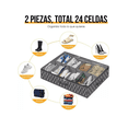 thumbnail image 3 of Zapatera Plegable Bajo Cama 2pz Organizador 24 Pares Zapatos, 3 of 4