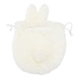 thumbnail image 1 of Plush Drawstring Bag Lovely Rabbit Makeup Pouch Toiletry Storage Pocket(Beige White), 1 of 9