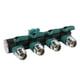 thumbnail image 5 of 4 Way Tap Connectors Pipe Splitter Water Connector 4 Way Water Connector Hose Pipe Adapter 4 Way Water Tap Converter Connector Splitter Hose Pipe Adapter Garden Irrigation Watering ANGGREK water connector, 5 of 8