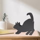 thumbnail image 5 of Quemador de incienso de metal con forma de gato, resistente al fuego y a la intemperie. Estirar gato, 5 of 9