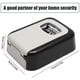 thumbnail image 2 of Caja de seguridad para llaves con cerradura de combinación, almacenamiento seguro con código numérico de 4 dígitos, 2 of 5