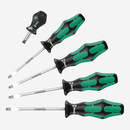 

Wera 346302 Kraftform Plus Slotted Screwdriver Set