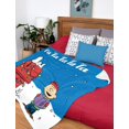thumbnail image 2 of Charlie Brown et Snoopy Couverture Sherpa Ultra Douce, 2 of 4
