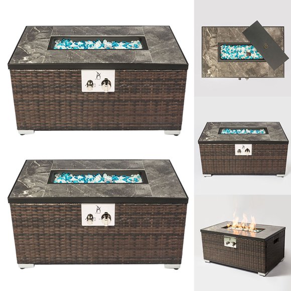 Portable Propane Fire Pit Camping