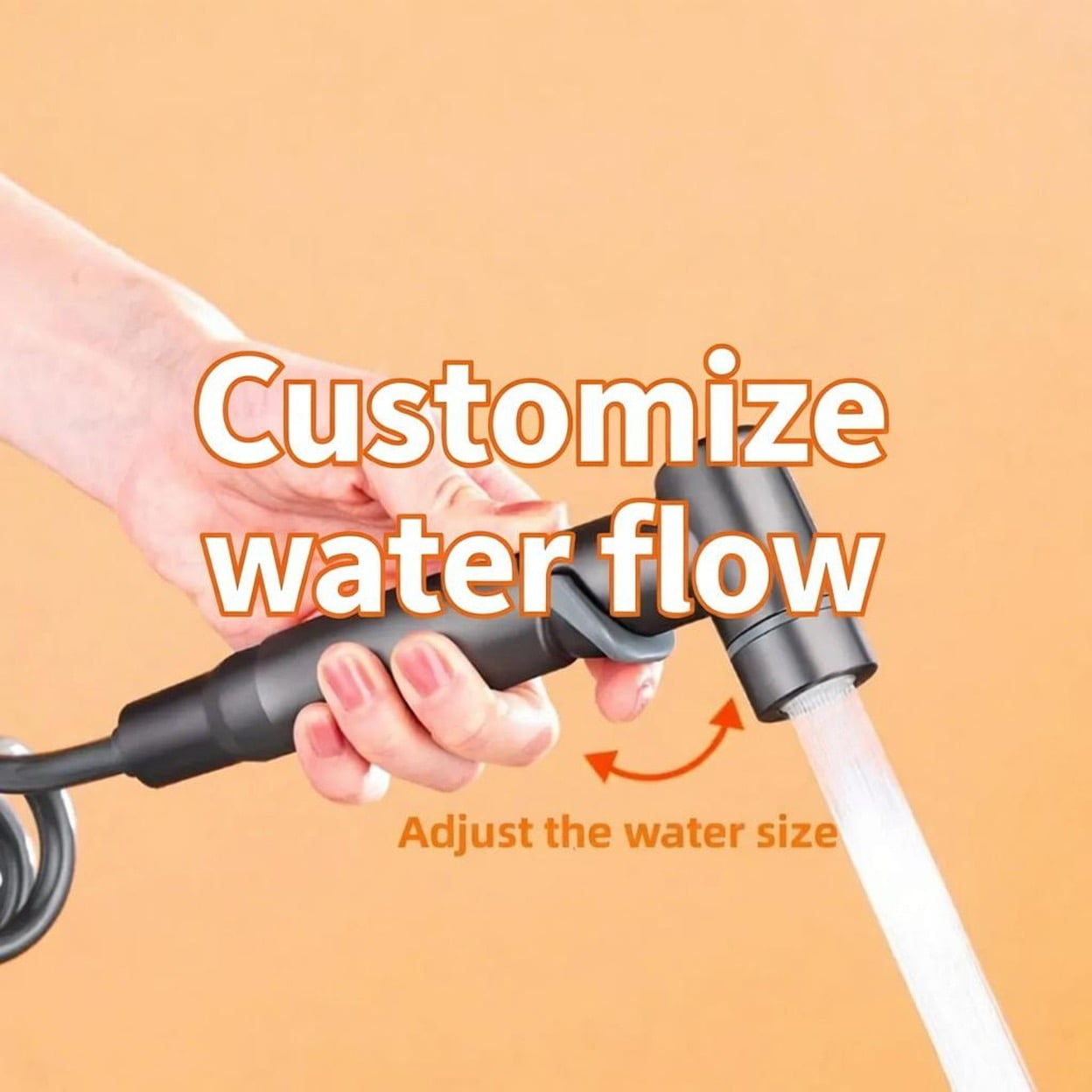 1-In-2-Out Dual Control Valve for Bidet & Toilet – G1/2 Brass Splitter, Double Outlet Water Control Valve for Shower, Bidet Sprayer, Washing Machine