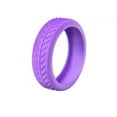 thumbnail image 1 of 1/4/8 Pcs Housse en Silicone pour Roues de Valise, Housse de Protection pour Roues de Valise, Garde-Roues, Accessoires pour Bagage Cabine, Housse de Roues pour Réduire le Bruit, Violet 1 PCS, 1 of 6